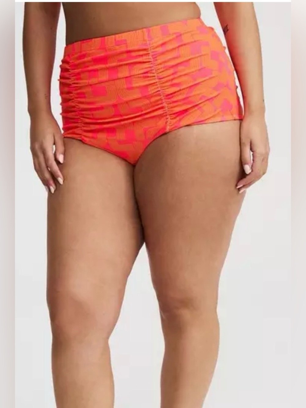 NWT Torrid high rise ruched women’s swim bottoms size 3X